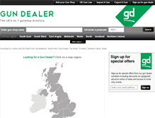 Tablet Screenshot of gundealer.net